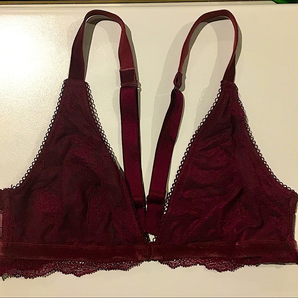 Victoria‘s Secret Maroon Lace Bralette - Picture 12 of 15